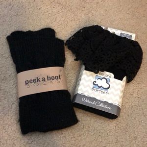 Boot Socks and Boot Cuffs